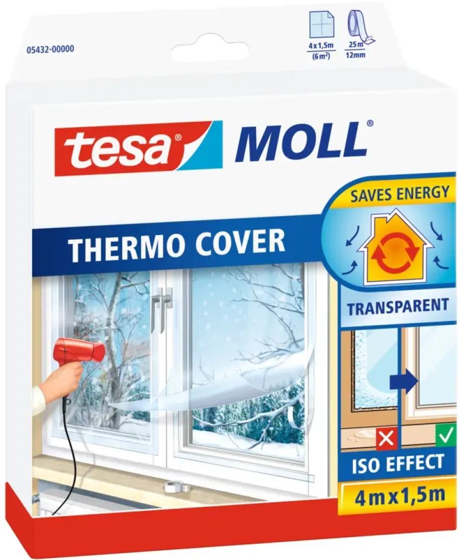 Isolatiefolie > Tesa Thermo Cover 6m²