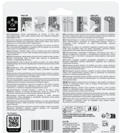 Tochtwering|Tochtstrips Deur > Tesa Tochtband E-profiel zelfklevend wit 6m