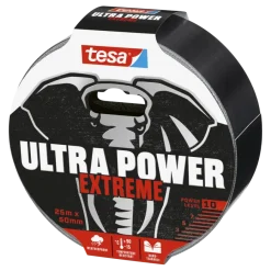 Overige Tape > Tesa Ultra Power Extreme Repair tape zwart 25 m x 50 mm