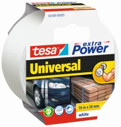Overige Tape > Tesa Universal Extra Power reparatietape wit 50 mm x 10 m