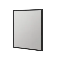 Tiger badkamerspiegel S-line rechthoek 60 x 70 cm met lijst mat zwart