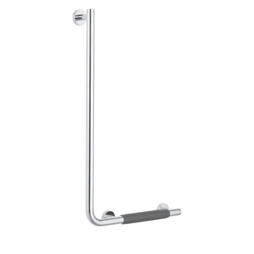 Tiger Boston comfort & safety veiligheidsgreep 90° links glanzend RVS