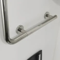 Tiger Boston comfort & safety veiligheidsgreep 90° links glanzend RVS