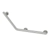 Tiger Boston comfort & safety veiligheidsgreep 135° links geborsteld RVS