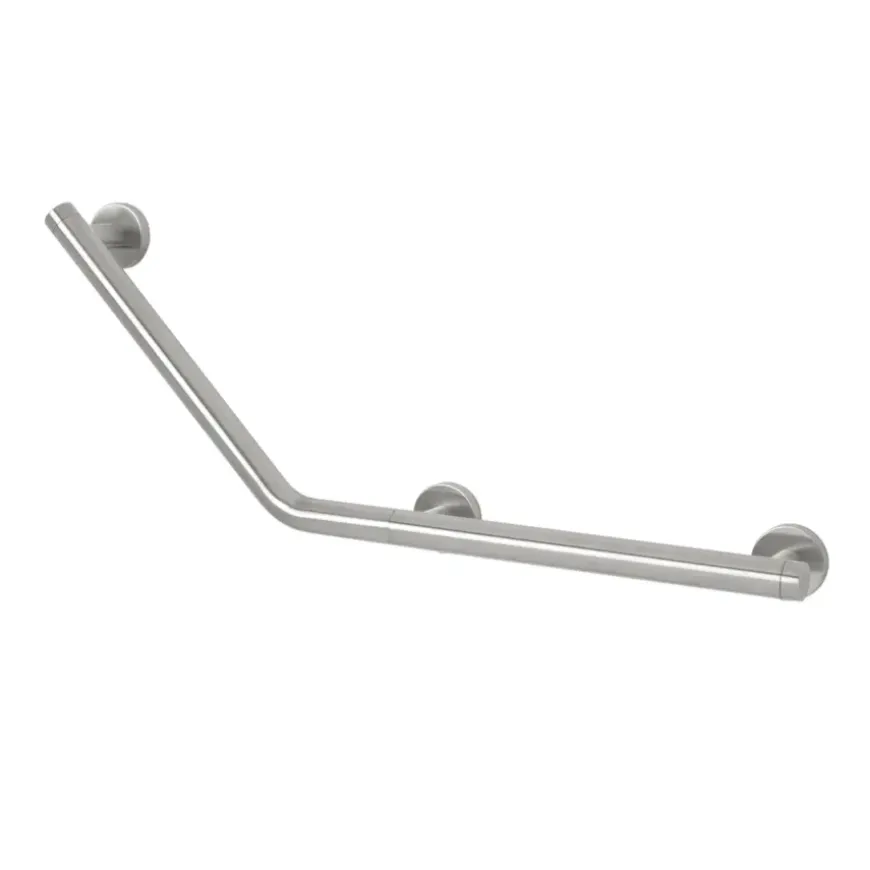 Tiger Boston comfort & safety veiligheidsgreep 135° links geborsteld RVS