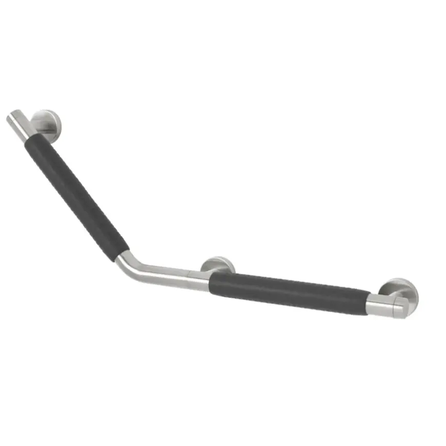 Tiger Boston comfort & safety veiligheidsgreep 135° links geborsteld RVS