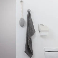 Tiger Boston toiletrolhouder met klep rvs