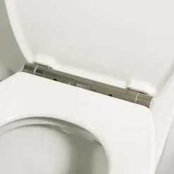 Tiger Boston wc bril wit/RVS met softclose en quick release