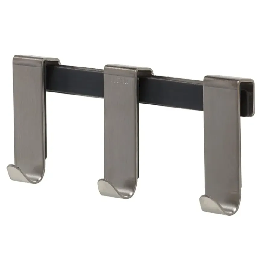 Tiger douchehaak Rack 6-8 mm RVS (3 haakjes)
