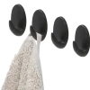 Tiger haak Baseline set van 4 zwart zelfklevend