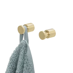 Tiger haken set van 2 Pico geborsteld goud RVS