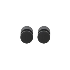 Tiger haken set van 2 Pico mat zwart RVS