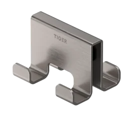 Tiger Handdoekhaak Caddy Dubbel Rvs