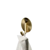 Tiger handdoekhaak geborsteld goud