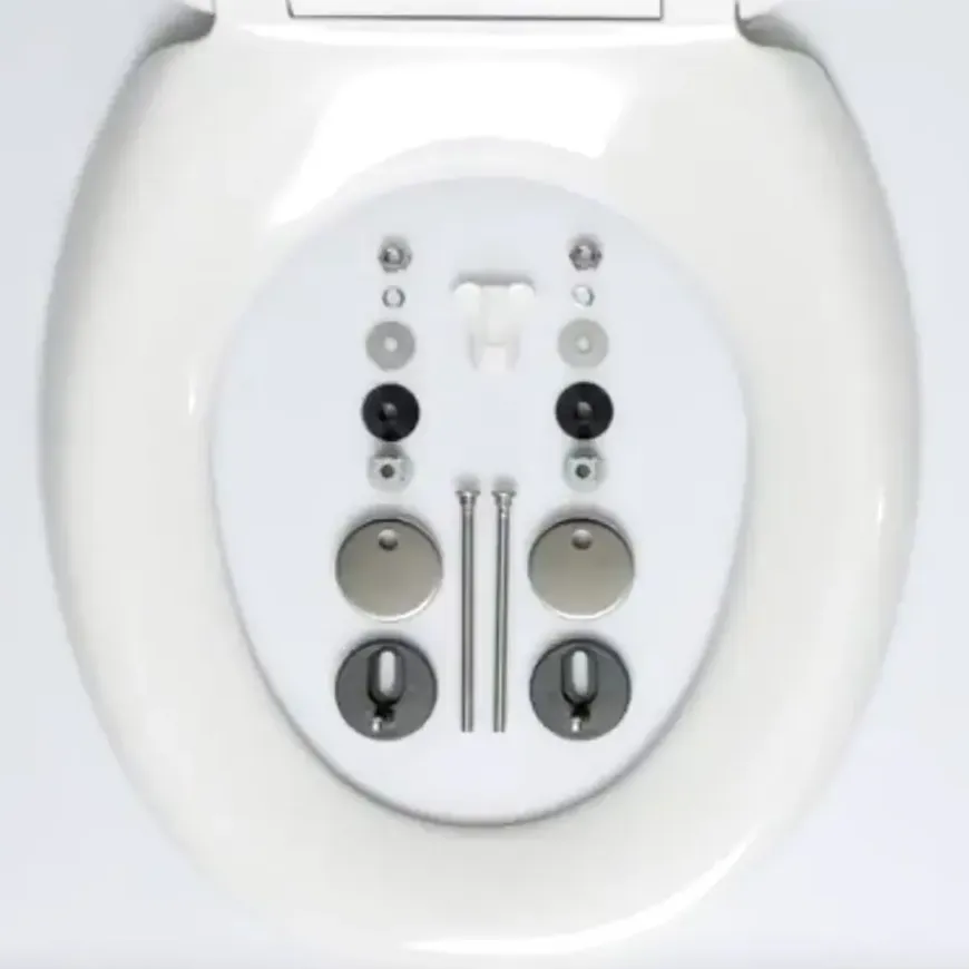 Tiger Mason wc bril wit met softclose en quick release