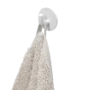 Tiger ophang haak Rondo wit RVS