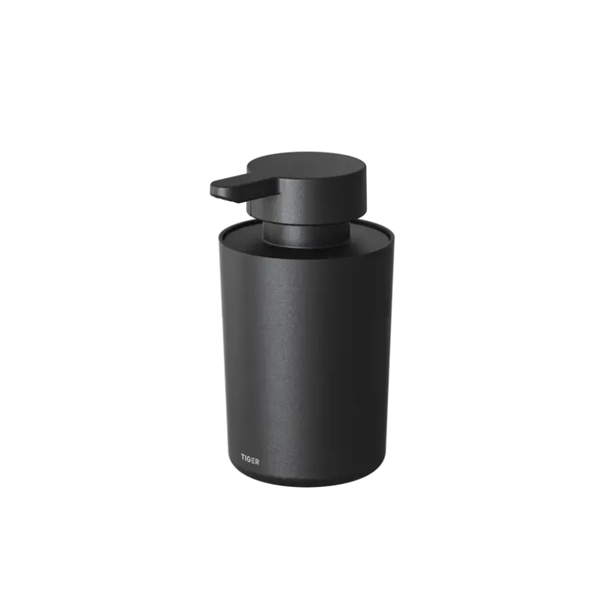 Tiger Orion zeepdispenser vrijstaand zwart 180 ml
