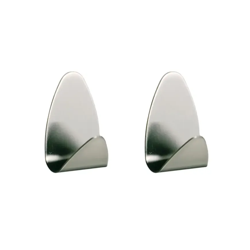 Tiger Ovaal haak rvs - 2 stuks
