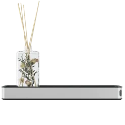 Tiger planchet Cooper 28 cm Zwart / RVS geborsteld