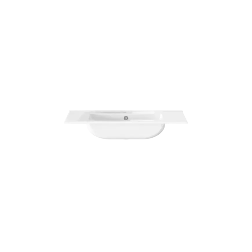 Tiger T-Line Quadro inbouwwastafel 81 cm meubel wit
