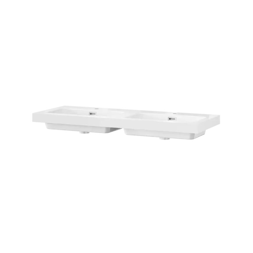 Tiger T-Line Quadro opbouwwastafel 120 cm meubel wit