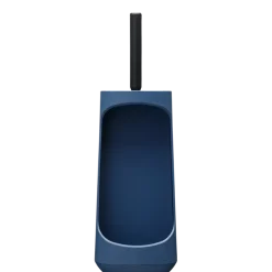Tiger Toiletborstelhouder TESS met opbergfunctie vrijstaand en Swoop borstel flexibel blauw/zwart