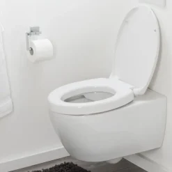 Tiger Toiletbril comfort care wit met deksel verhoogd