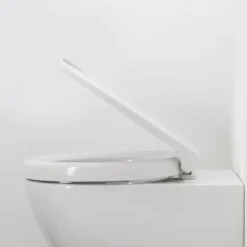 Tiger Toiletbril comfort care wit met deksel verhoogd