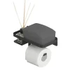 Tiger toiletrolhouder Caddy Zwart