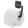 Tiger toiletrolhouder Carv zonder klep Zwart