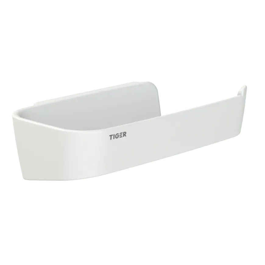 Tiger Toiletrolhouder TESS wit