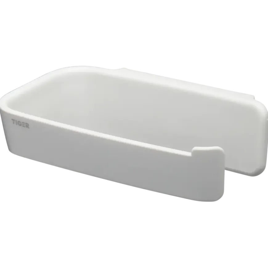 Tiger Toiletrolhouder TESS wit