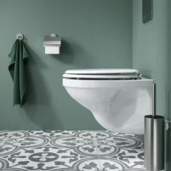 Tiger toiletzitting MDF Oregon wit