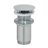 Afvoerbuizen & Hulpstukken > Tiger verlengde lavabo plug 1/4" van 30 tot 55 mm chroom