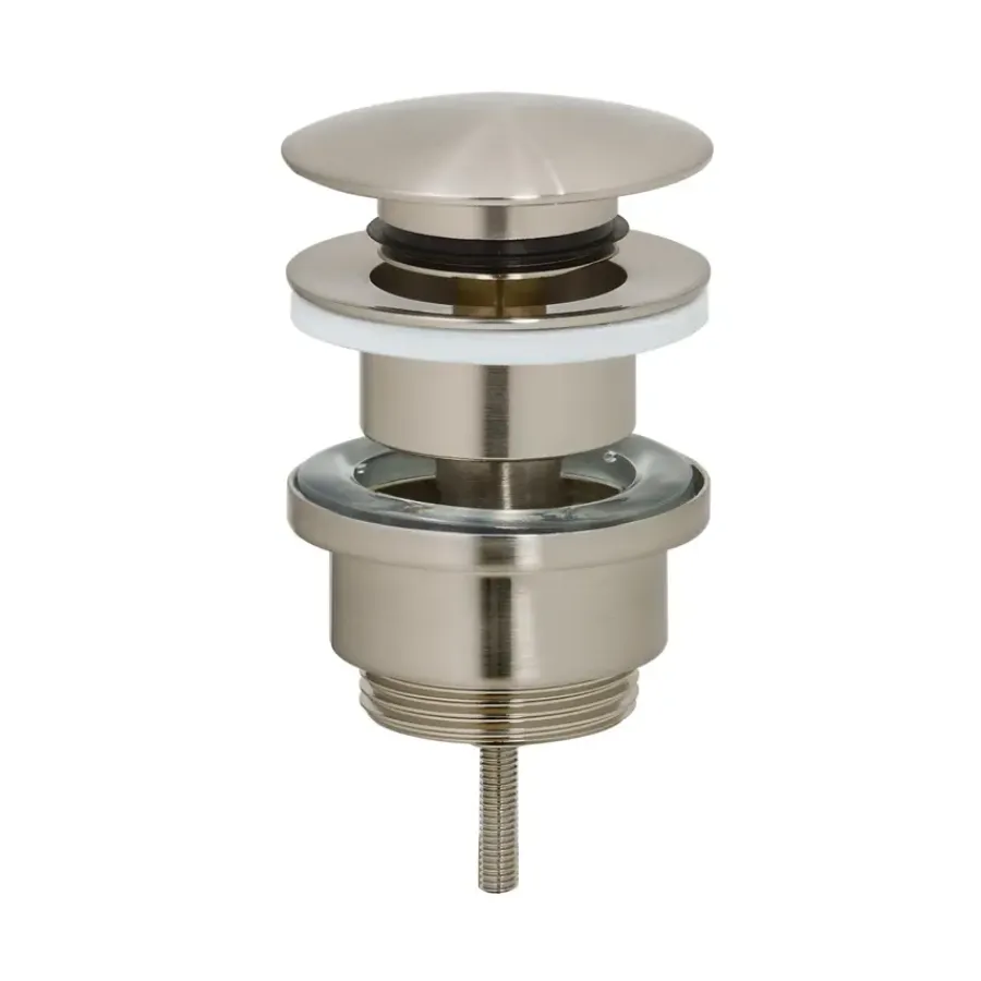 Afvoerbuizen & Hulpstukken > Tiger wastafelplug 5/4" RVS