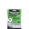 Toggler alligatorplug A8 8 mm 20 stuks