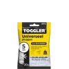 Toggler alligatorplug met flens AF5 5 mm 20 stuks