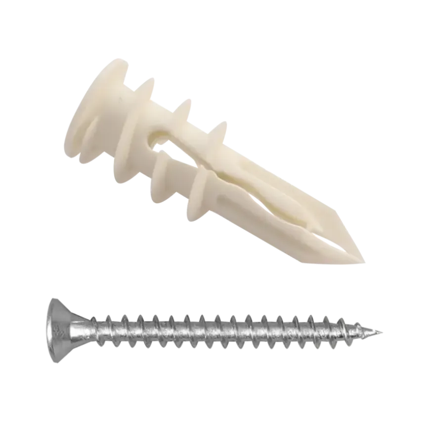 Toggler gipsplaatplug mini SPM 9.5-15 mm met schroeven 6 stuks