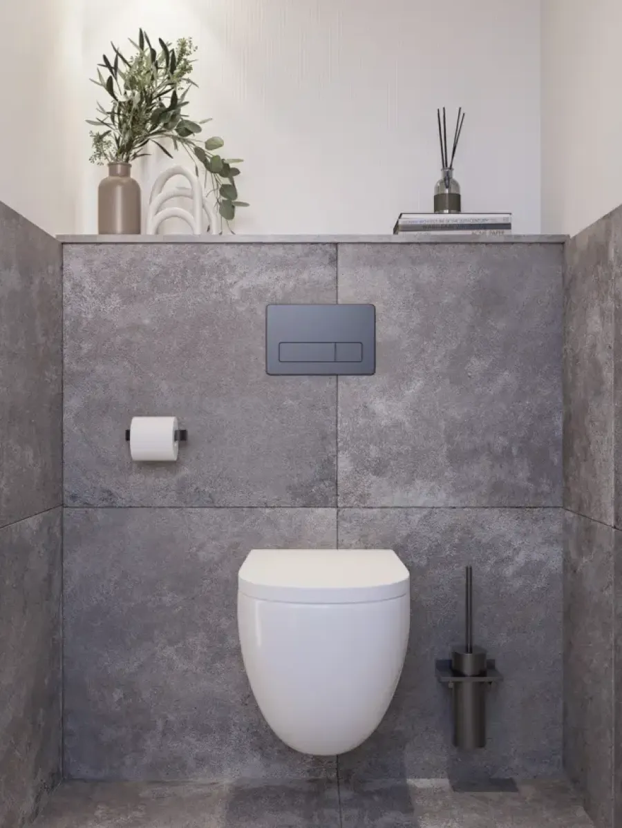Constructieplaten|Alle Houten Platen > Geen Toilet achterwand spaanplaat 123 x 120 cm 18 mm vochtwerend