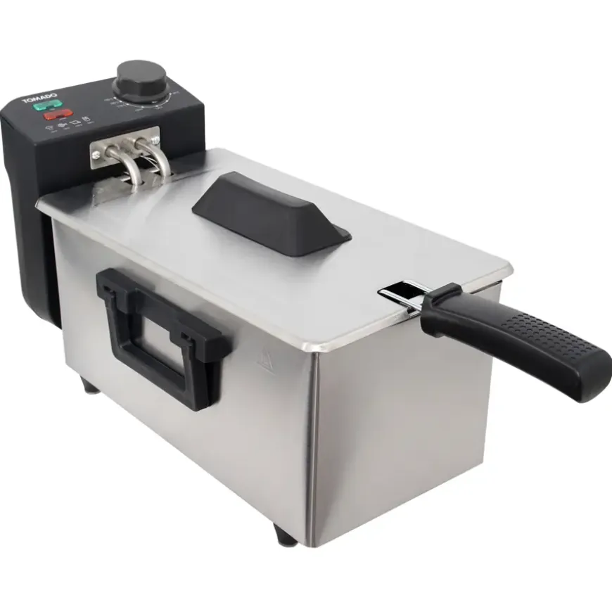 Tomado TDF3000S Frituurpan – 3L – 2000W – RVS