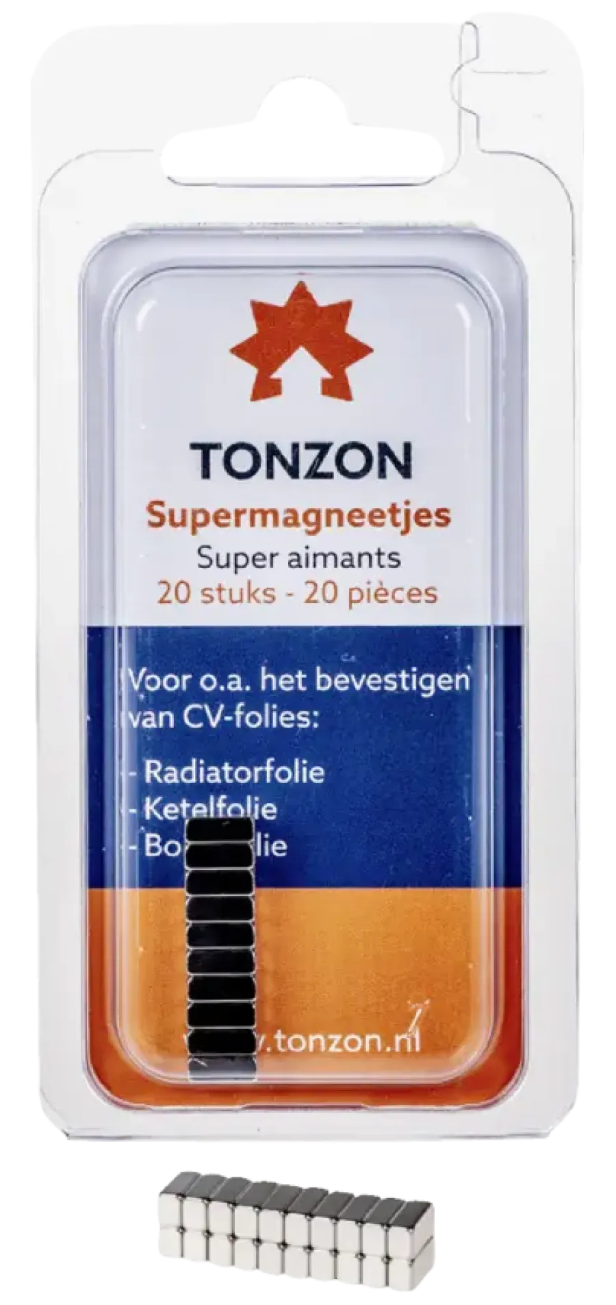 Isolatie Bevestigingsmateriaal|Isolatiefolie > Tonzon supermagneetjes 20 stuks