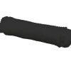 Touw gevlochten zwart nylon 6 mm 20 m