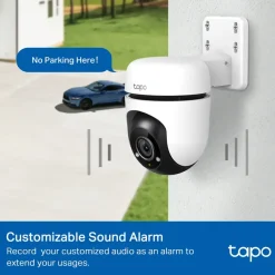 Elektronische Beveiliging > Tapo TP-Link TC40 beveiligingscamera voor buiten Full HD 1080P bedraad Pan/Tilt