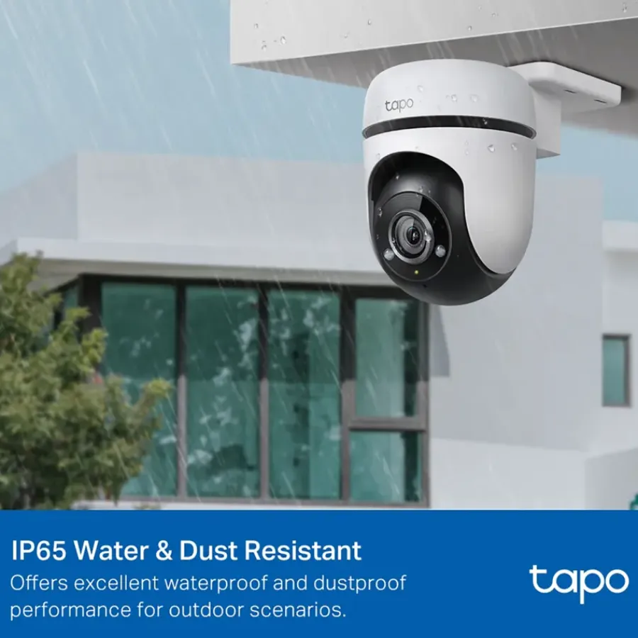 Elektronische Beveiliging > Tapo TP-Link TC40 beveiligingscamera voor buiten Full HD 1080P bedraad Pan/Tilt
