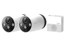 Elektronische Beveiliging > Tapo TP-Link TC420S2 2x beveiligingscamera's voor buiten 2.5K Ultra HD met batterij
