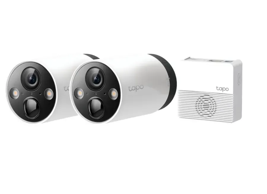 Elektronische Beveiliging > Tapo TP-Link TC420S2 2x beveiligingscamera's voor buiten 2.5K Ultra HD met batterij