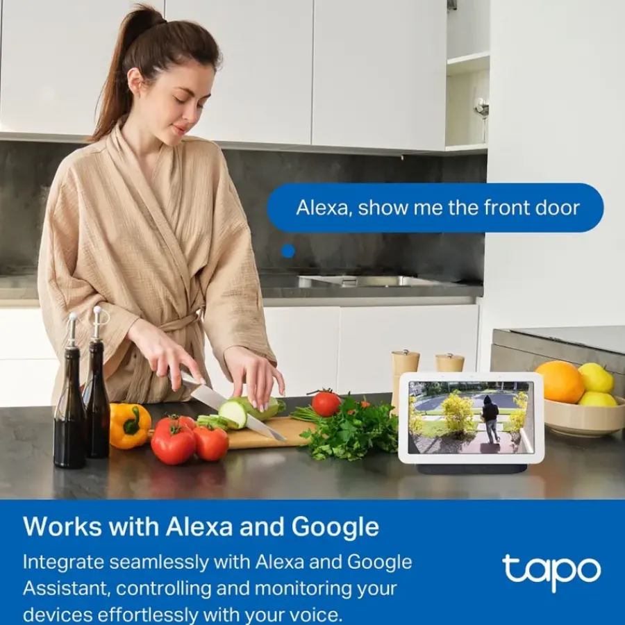 Intercoms & Deurbellen|Elektronische Beveiliging > TP-Link Tapo video deurbel D210 2K