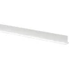 Wandpanelen|Kunststofprofielen > Geen T-profiel kunststof wit 18x18 mm lengte 260 cm