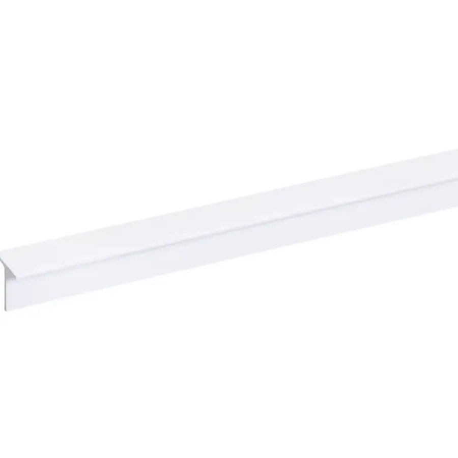 Wandpanelen|Kunststofprofielen > Geen T-profiel kunststof wit 18x18 mm lengte 260 cm