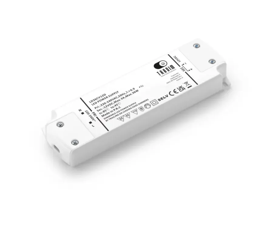 Dimmers > Tradim dimbare LED driver recht 12V 36W